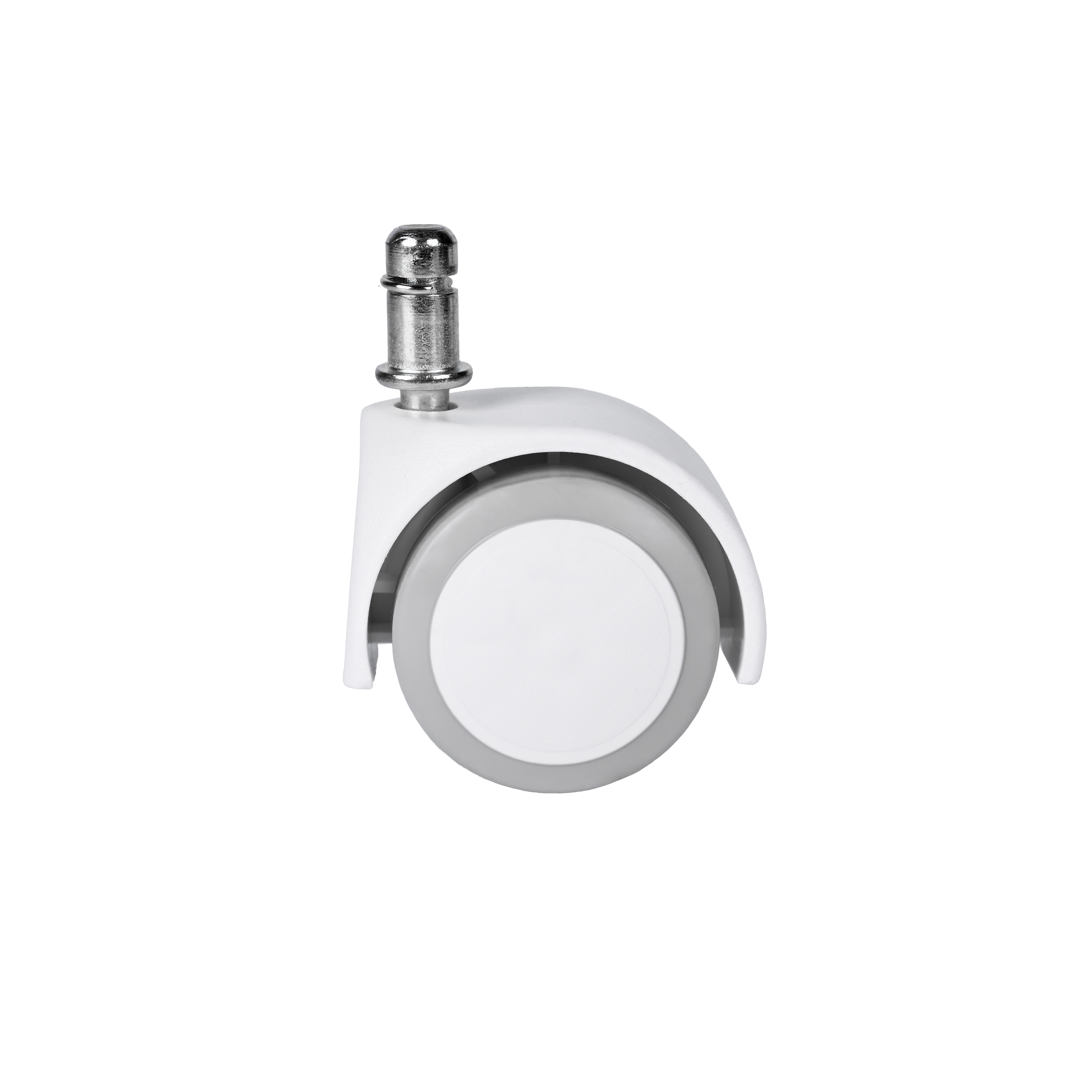 7056146	Ролик белый ПУ серый Универсальный