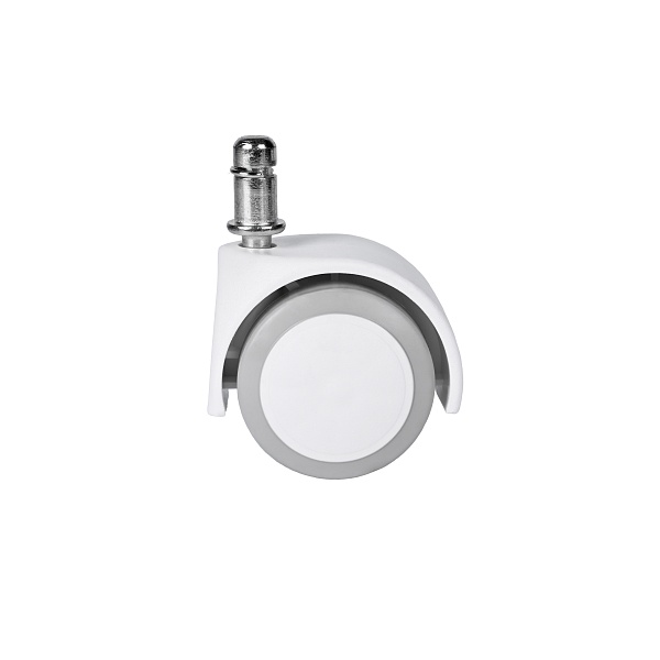 7056146	Ролик белый ПУ серый Универсальный